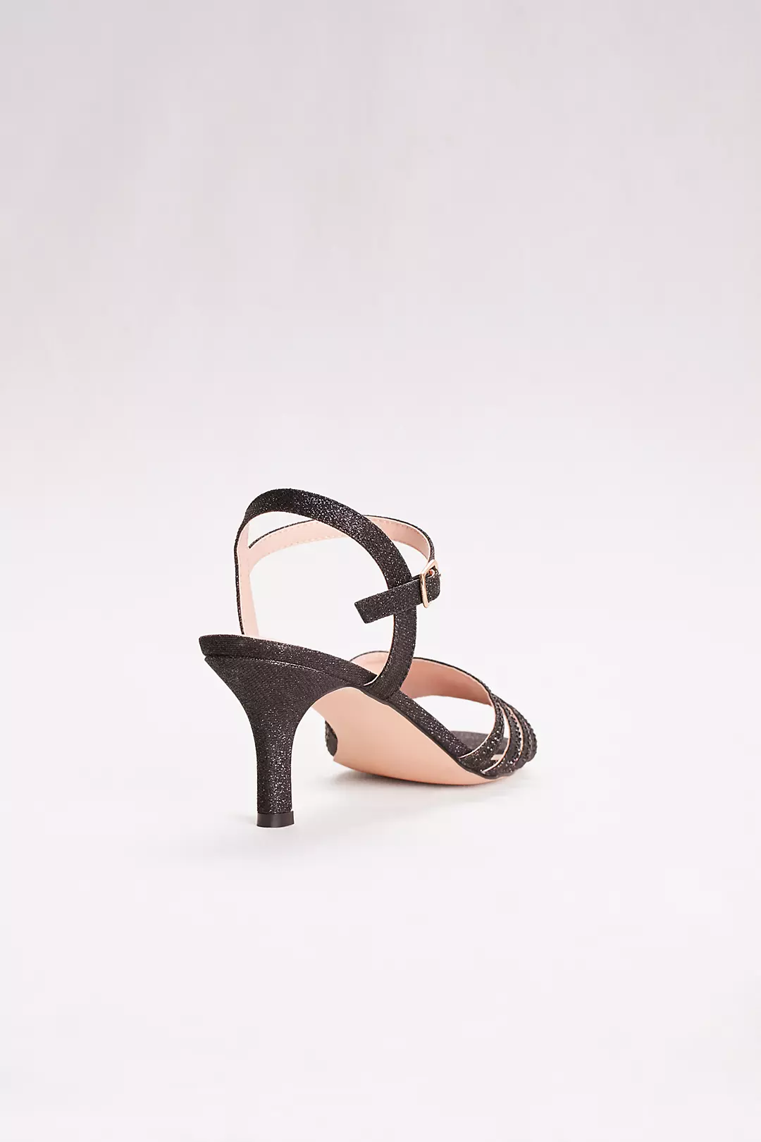 Low Heel Strappy Embellished Sandals Image 2