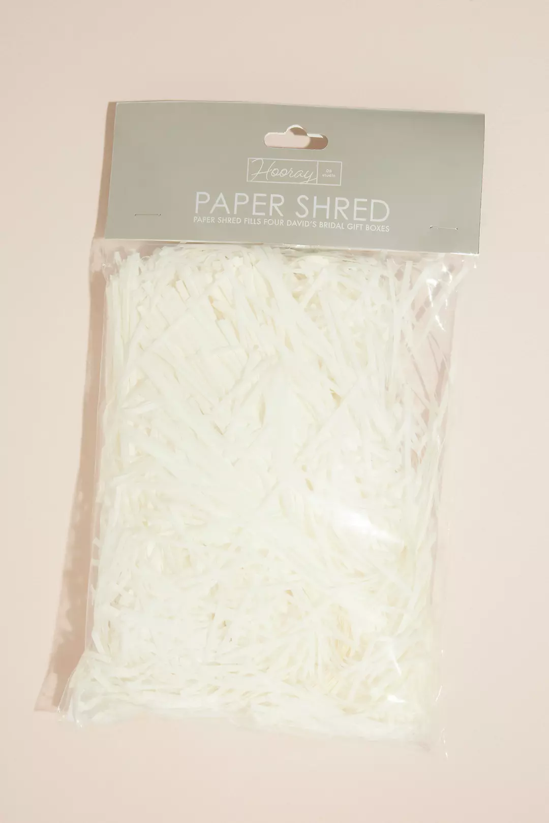 White Paper Shred Gift Bag Filler