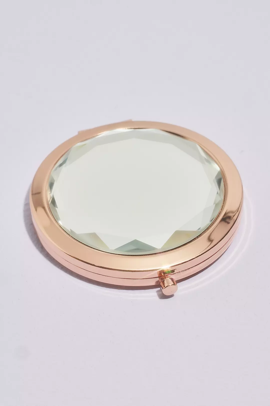 wadbeev Set of 5-10 Rose Gold Compact Mirrors with Your Name