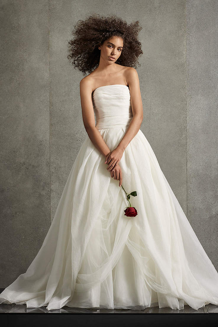 Ivory Wedding Dresses Short Long Styles David S Bridal