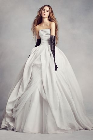 simple wedding dress ball gown