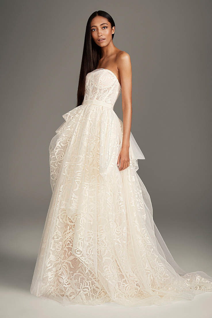 White By Vera Wang Wedding Dresses Gowns David S Bridal