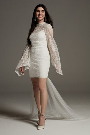 wedding dress with shorts attached