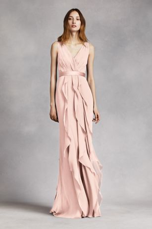 davids bridal vera wang bridesmaid dress