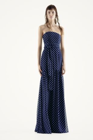 sachin and babi light blue dress Tommy Hilfiger Women's Polka Dot Chiffon Fit & Flare Dress main image 0