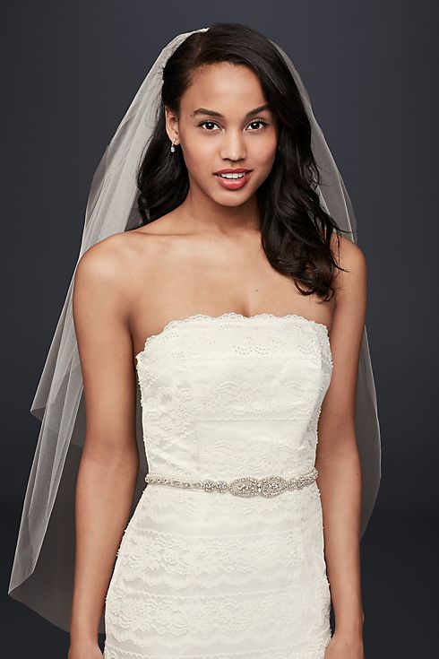 Lace Sheath Wedding Dress with Godet Inserts Image 4