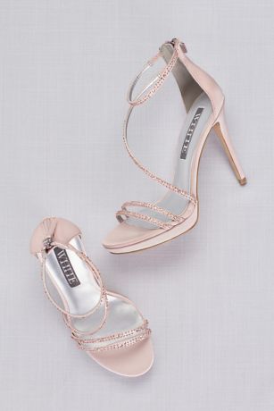 blanca strappy crystal stilettos