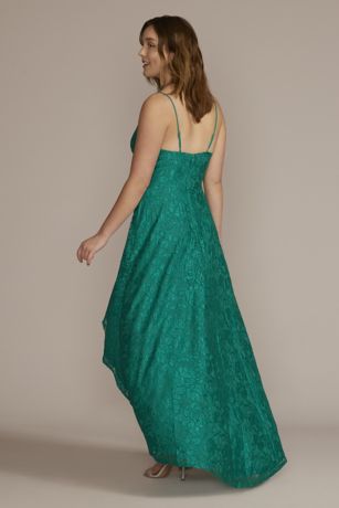 Emerald High Low Bridesmaid Dresses