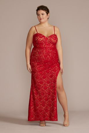 Davids bridal outlet plus size prom