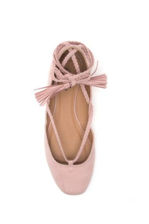 flats with tassels