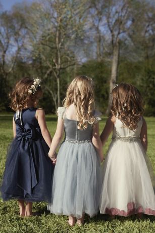 2 Piece Flower Girl Dresses