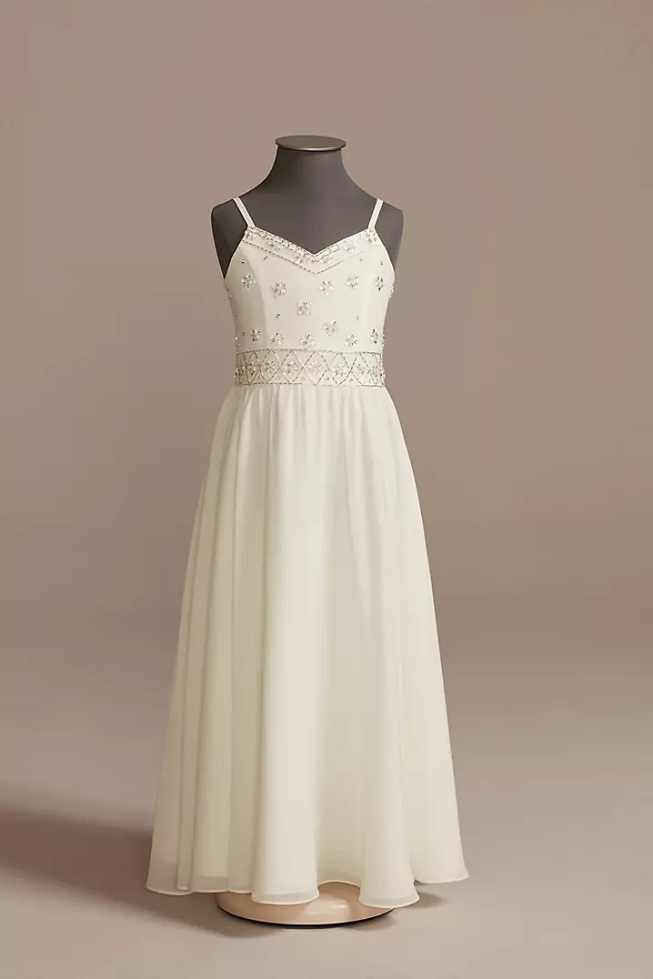 white christmas dresses Spaghetti Straps Sweetheart White Chiffon Beach Wedding Dresses,WW027 winkbridal
