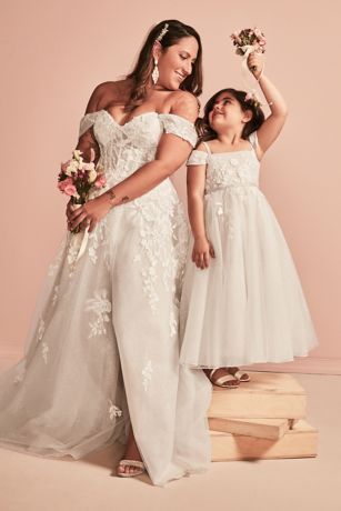 Plus Size Flower Girl Dresses