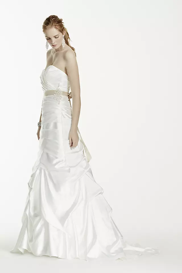 Sweetheart Gown with Pick-Up Skirt Image 3