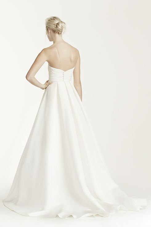 Faille Strapless Empire Ball Gown  Image 2