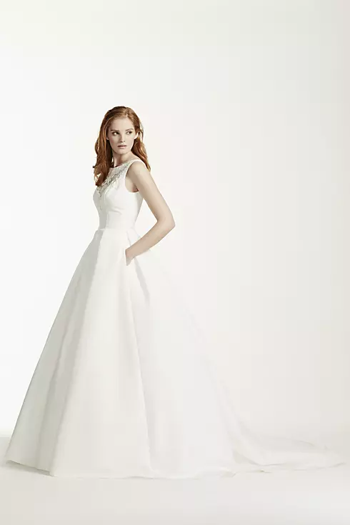 As-Is Open Back Wedding Dress with Pockets Image 3