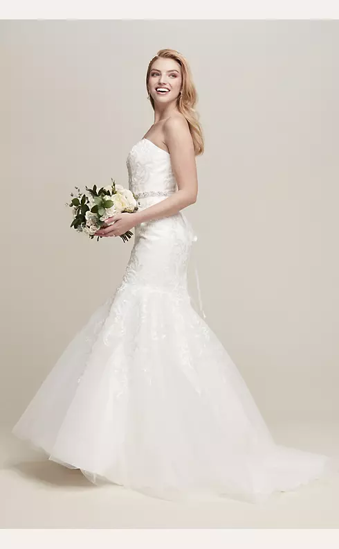 Jewel Lace Wedding Dress with Sweetheart Neckline Image 5