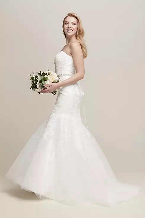 Jewel Lace Wedding Dress with Sweetheart Neckline Image 5