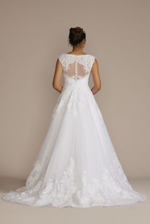 Davids Bridal Lace Dress