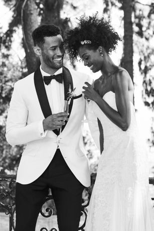 Sheer Lace and Tulle Ball Gown Wedding Dress