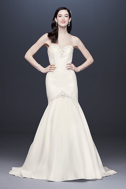 As-Is Beaded Sweetheart Mermaid Wedding Dress Image