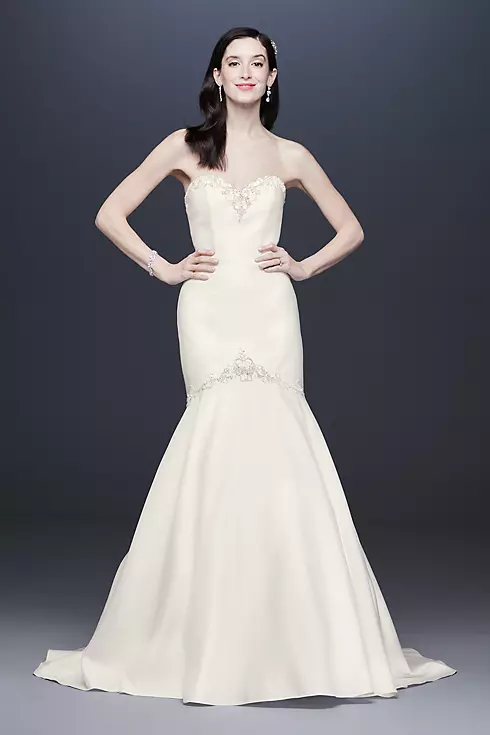 As-Is Beaded Sweetheart Mermaid Wedding Dress Image 1
