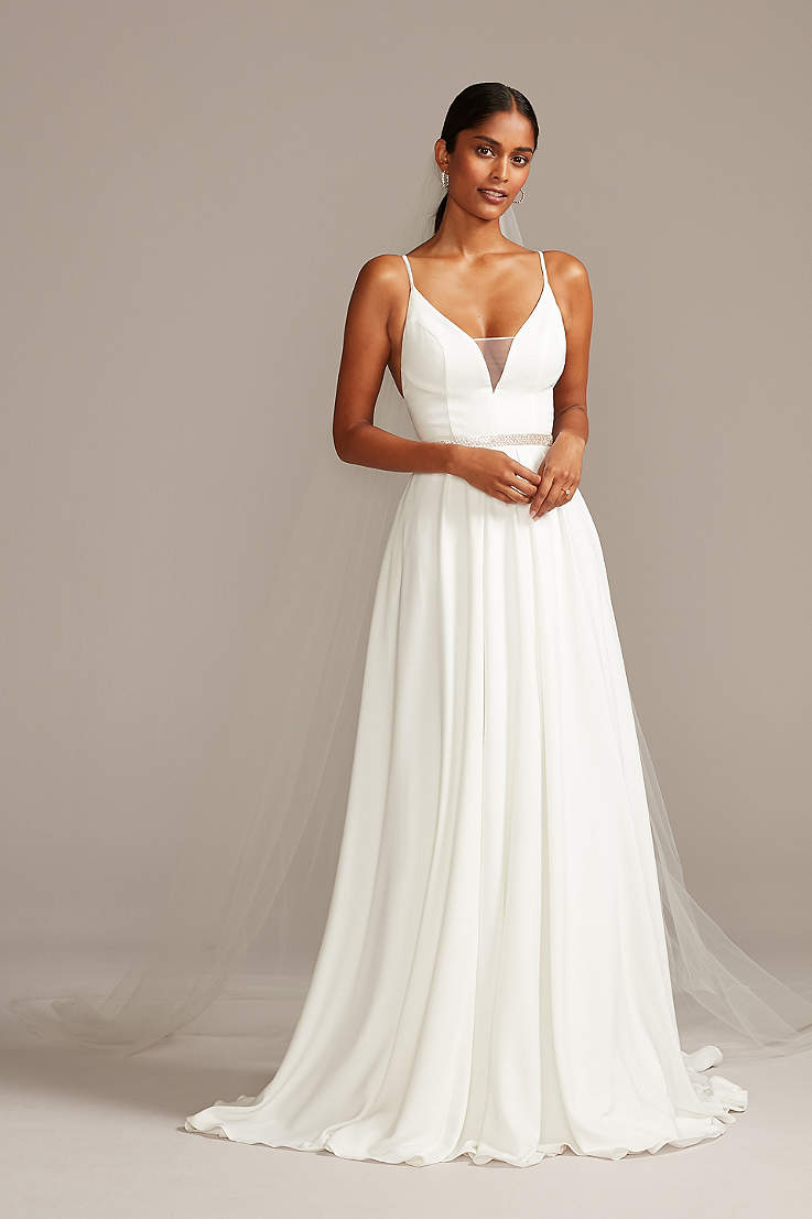 Simple Elegant Casual Wedding Dresses David S Bridal