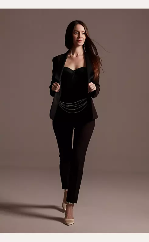 Buy Women's Trendyol Solid Mini Jacket Dress with Shawl Lapel Online