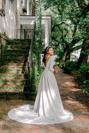 Open Back Wedding Dress David s Bridal