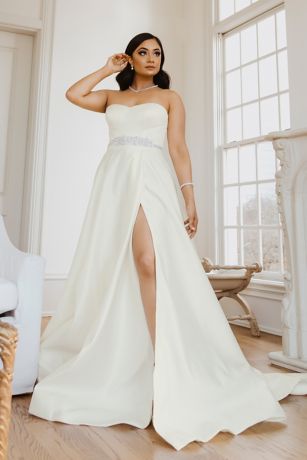 Silk Wedding Dress David s Bridal