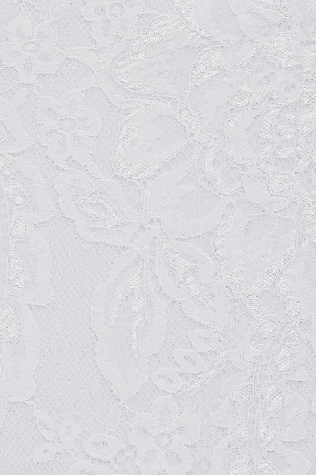 Long Sleeve Plunge Lace Chiffon Wedding Dress Image 6