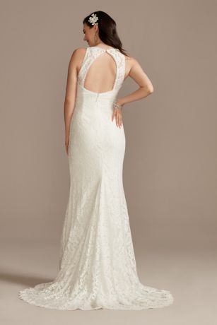 Davids Bridal Halter Dress