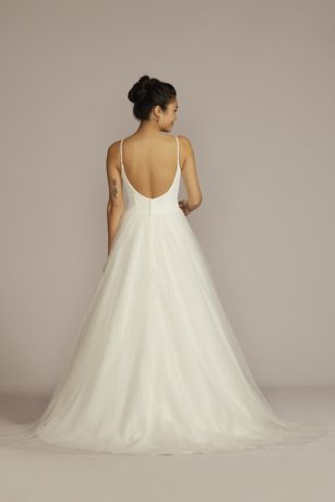 Basque Waistline Wedding Dresses