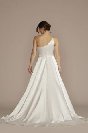 Silk Wedding Dress David s Bridal