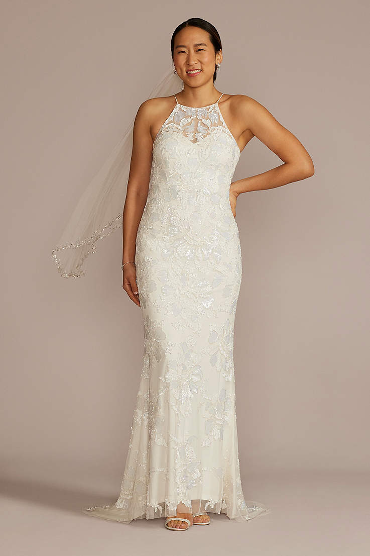 2018 New White/ivory Lace Mermaid Wedding dress Bridal Gown custom size 4-28++ 