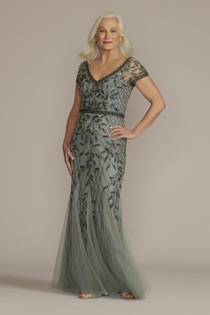 Sage mother of the bride clearance dresses