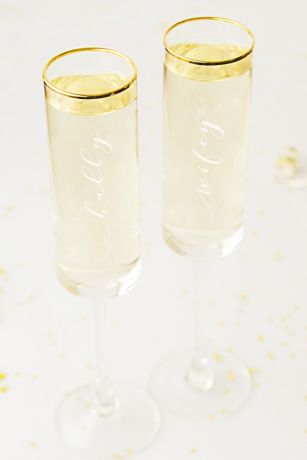 David s Bridal Champagne Flute