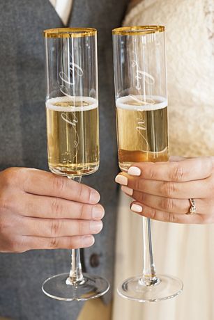 David s Bridal Champagne Flute