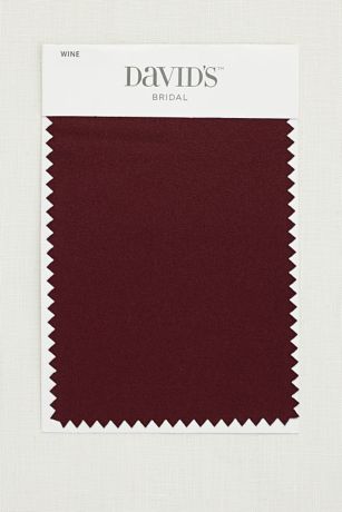 David's bridal sales wine swatch