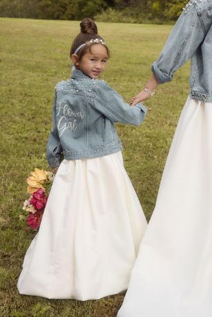 Flower Girl Dresses with Jacket