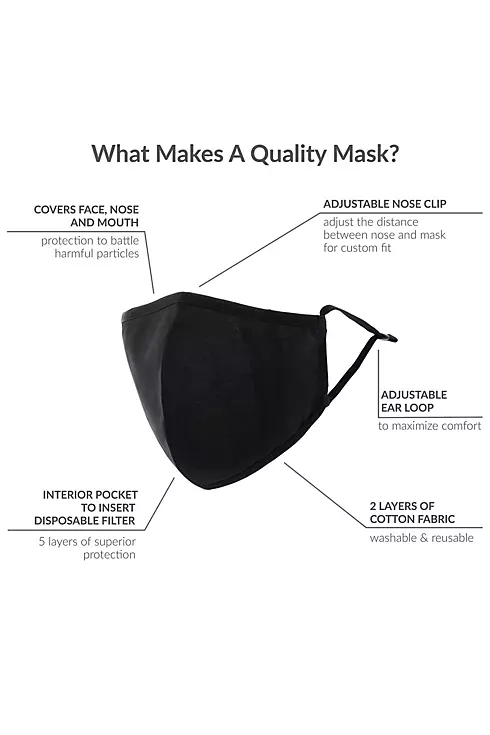 Tie-Dye Adult Mask with Adjustable Ear Loops Image 3