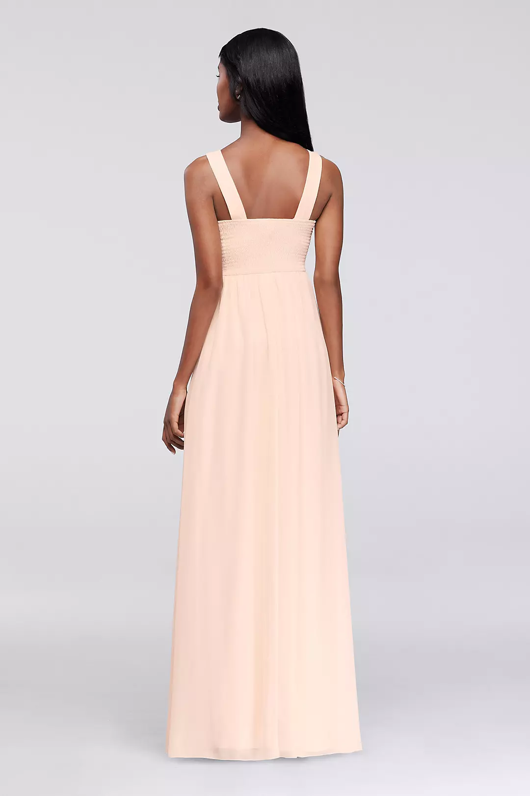 Sleeveless Prom Dress with Illusion Neckline Image 2