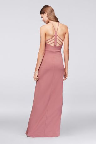 crepe back satin david's bridal