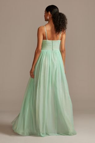 mint green grecian dress