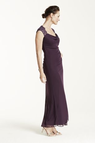 Xscape Plum Bridesmaid Dresses