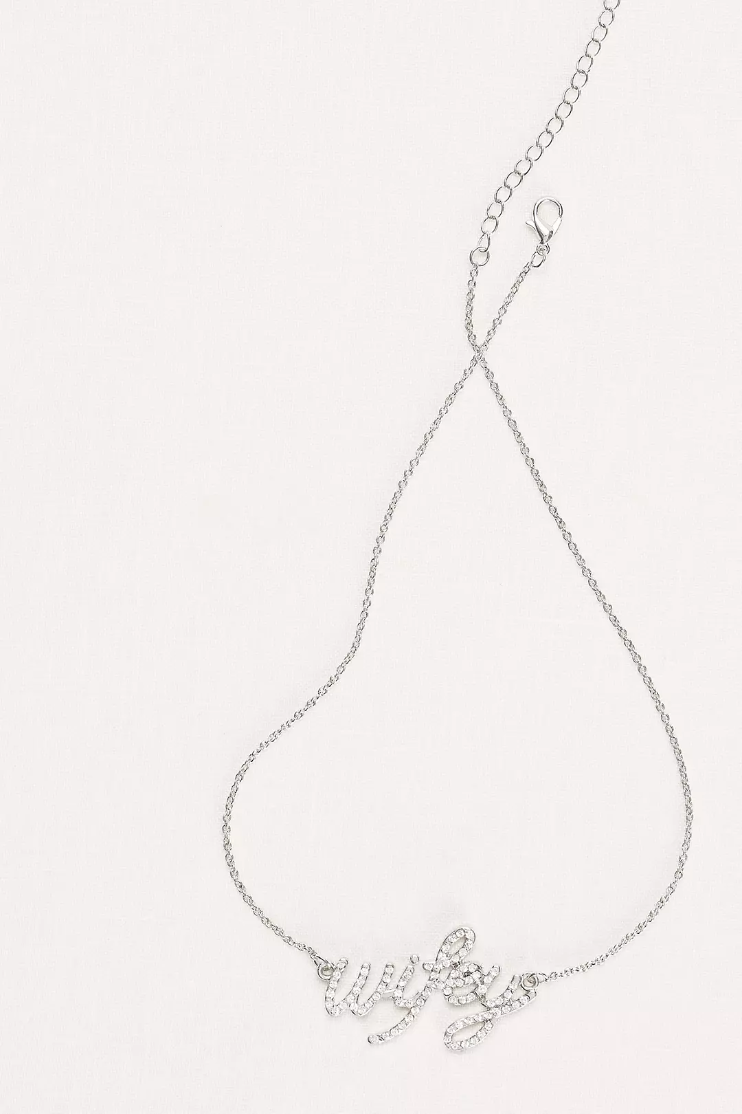 Scripted Wifey Necklace Image