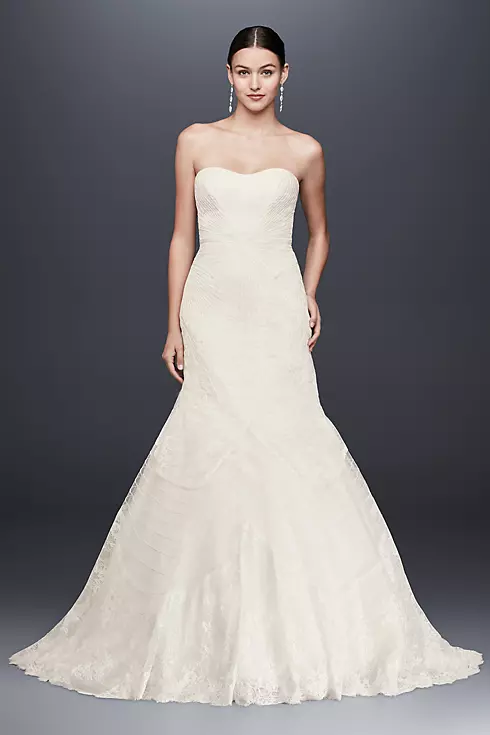 As-Is Geometric Corded Wedding Dress Image 1
