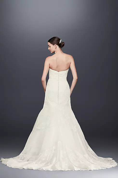 As-Is Geometric Corded Wedding Dress Image 2