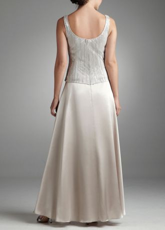 Mock Two Piece Fortuni Dress with Jacket | David's Bridal