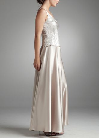 Mock Two Piece Fortuni Dress with Jacket | David's Bridal